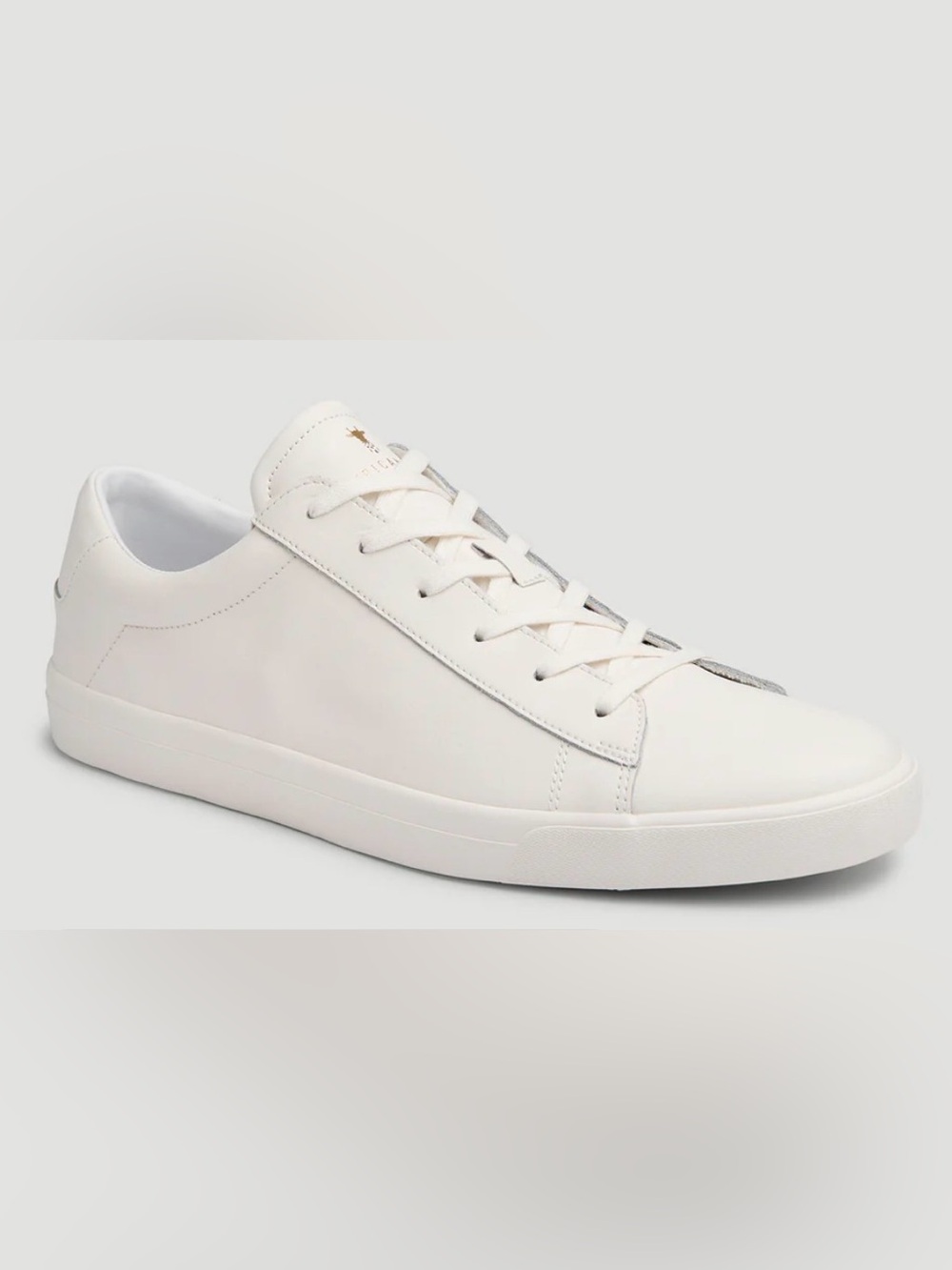 Ecco Women's White Leather Low-Top Sneakers